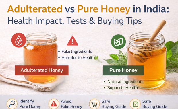 Adulterated Honey vs Pure Honey in India: How Fake Honey Is Affecting Your Health