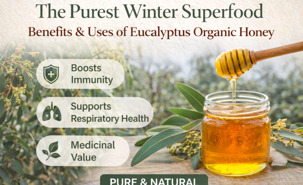 The Purest Winter Superfood: Benefits, Uses & Science Behind Eucalyptus Organic Honey