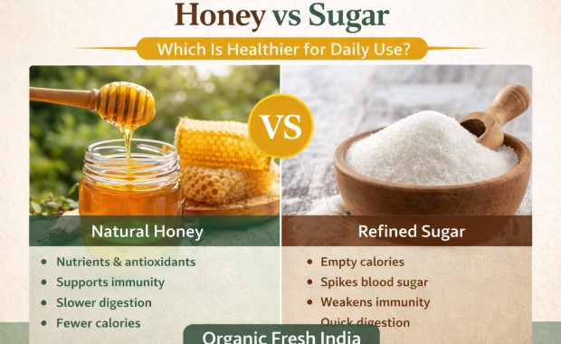 Honey vs Sugar: Why Natural Honey Is a Healthier Choice for Indians